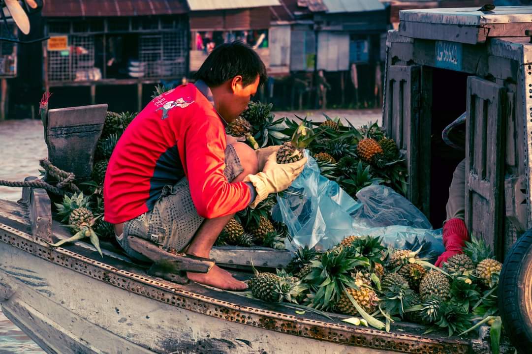 Marché flottant de Cai Rang