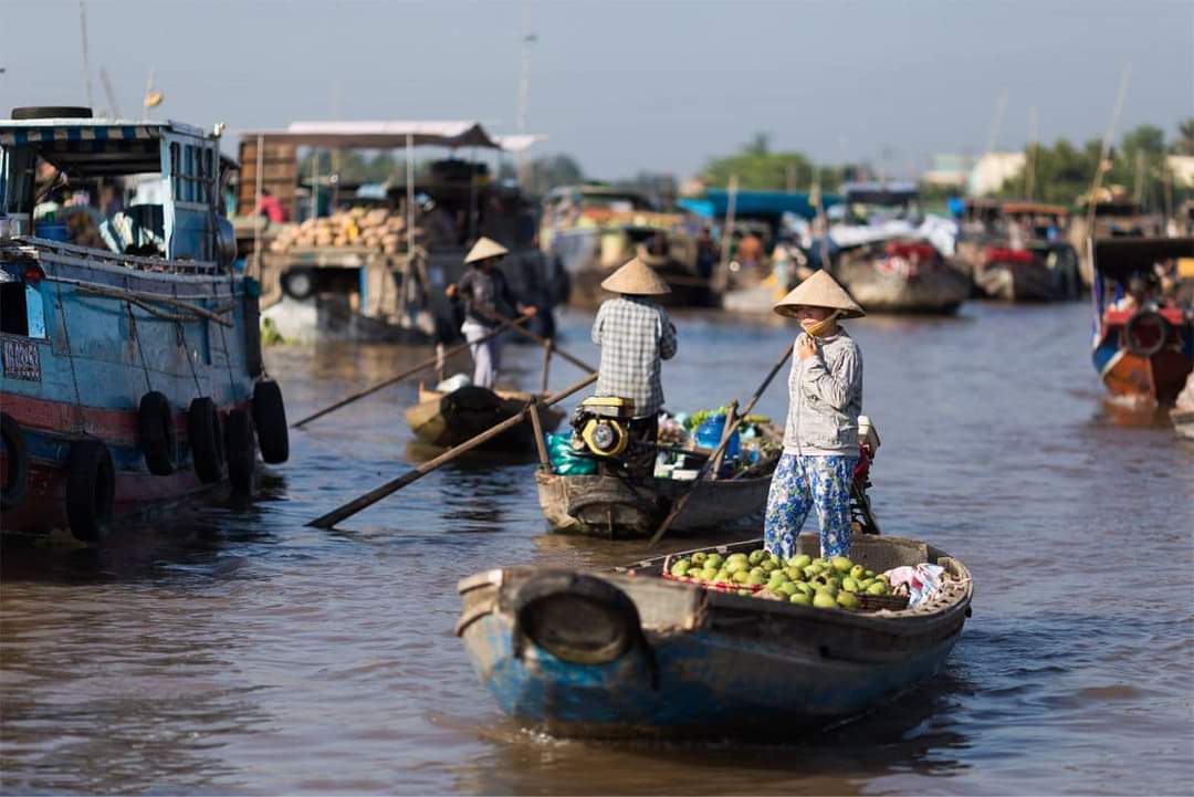 Marché flottant de Cai Rang