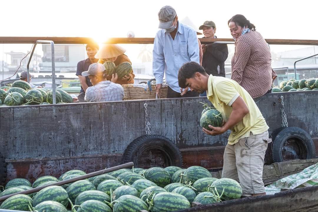 Marché flottant de Cai Rang