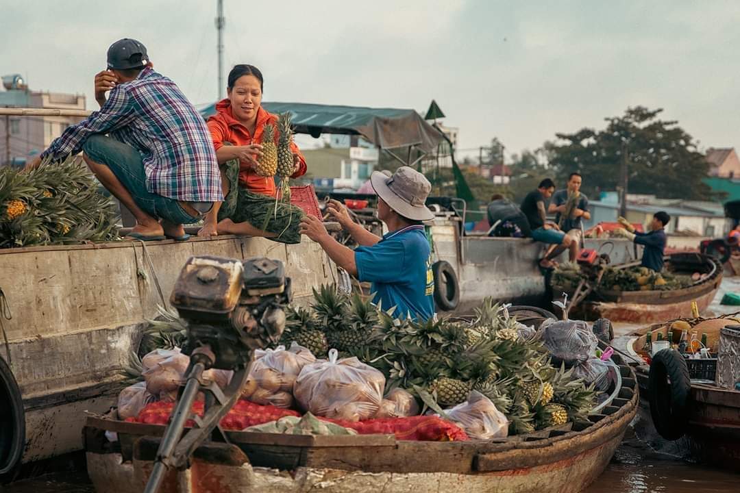 Marché flottant de Cai Rang