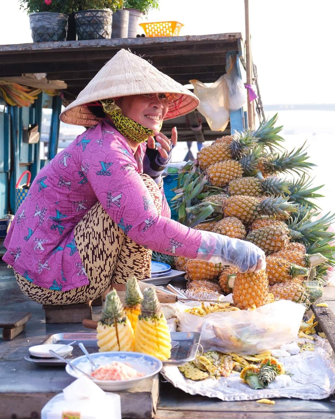 Marché flottant de Cai Rang