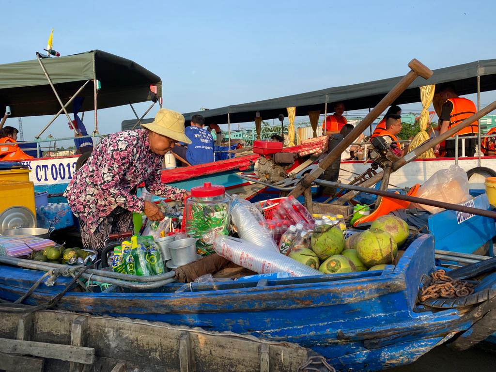 Marché flottant de Cai Rang