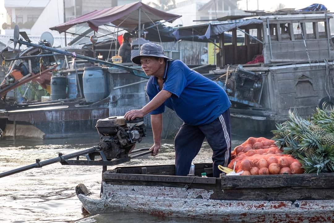 Marché flottant de Cai Rang