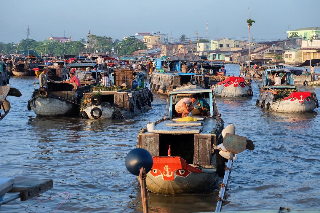 Marché flottant de Cai Rang