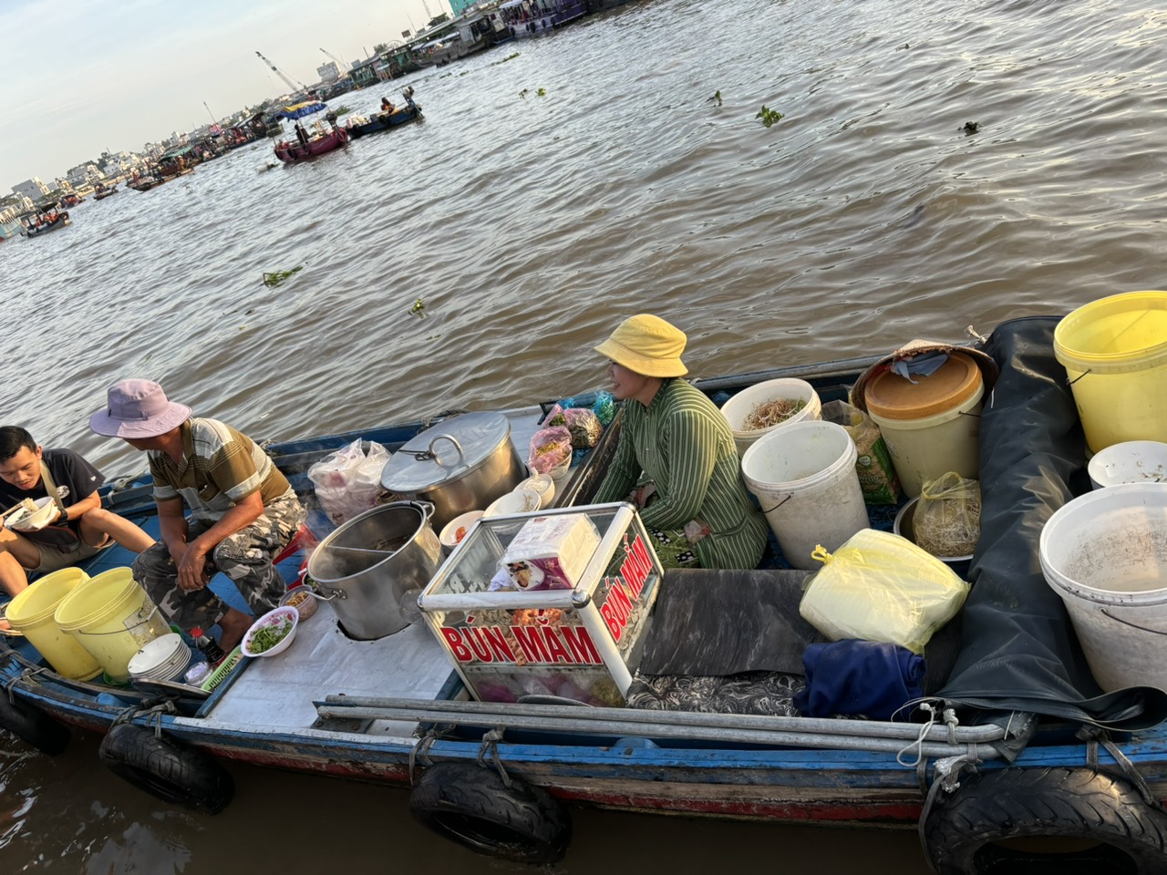 Marché flottant de Cai Rang